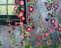 Holly Hock Bloom