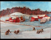 Amish Winter Light